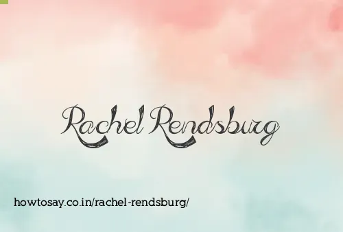 Rachel Rendsburg