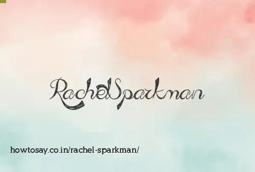 Rachel Sparkman