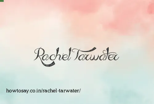 Rachel Tarwater