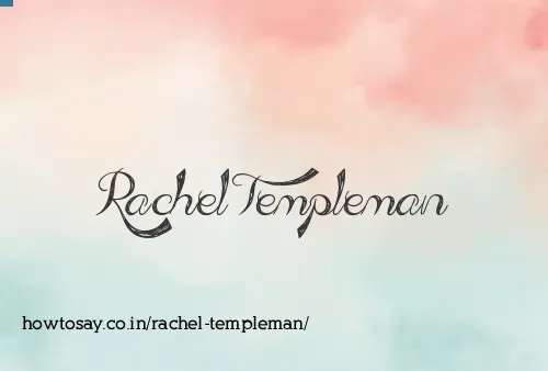 Rachel Templeman