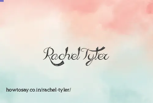 Rachel Tyler