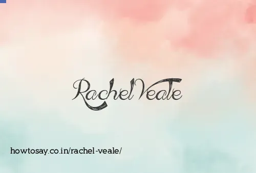 Rachel Veale