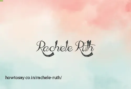 Rachele Ruth