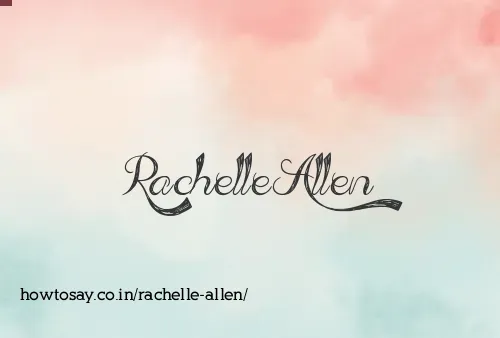Rachelle Allen