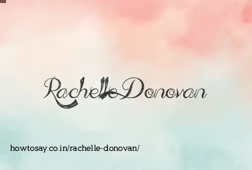 Rachelle Donovan