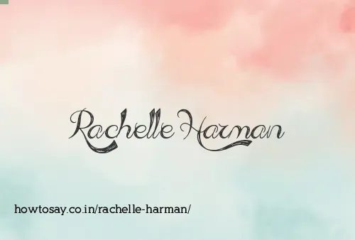 Rachelle Harman