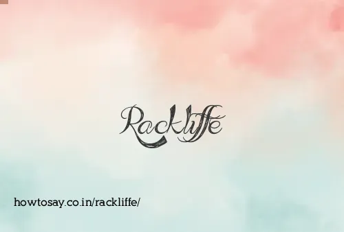 Rackliffe