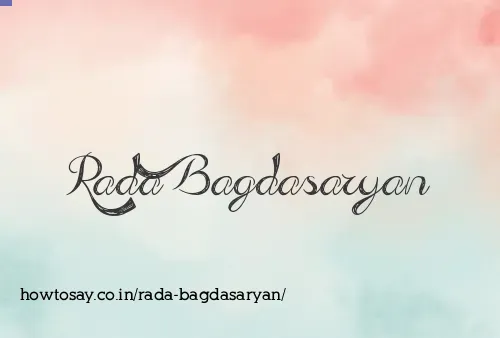 Rada Bagdasaryan