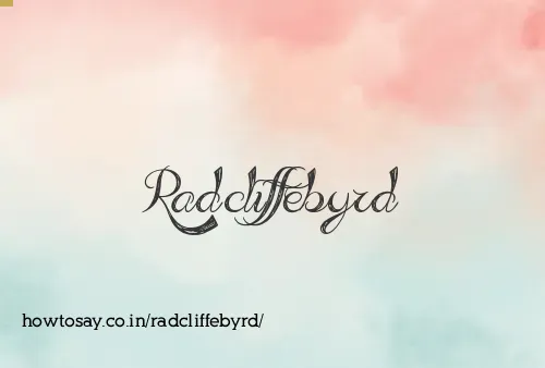 Radcliffebyrd