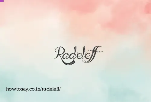 Radeleff