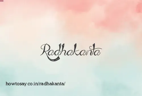 Radhakanta