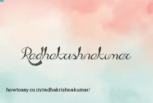 Radhakrishnakumar