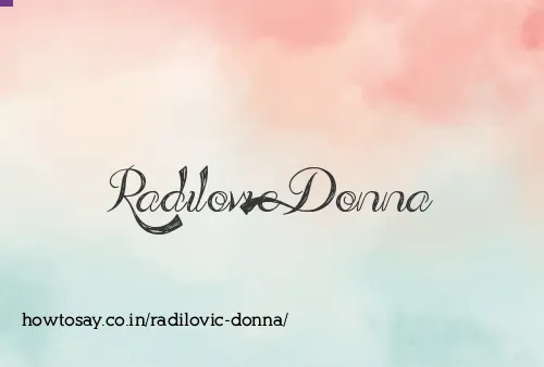 Radilovic Donna