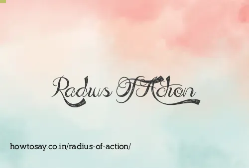 Radius Of Action