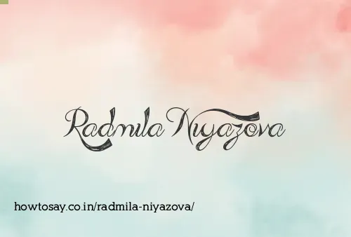 Radmila Niyazova