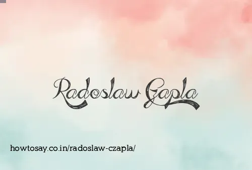 Radoslaw Czapla