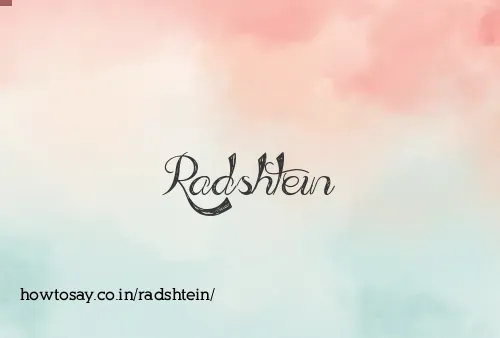 Radshtein