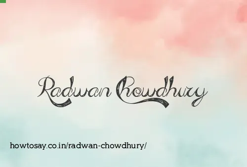 Radwan Chowdhury