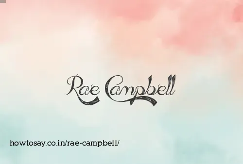 Rae Campbell
