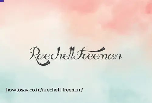 Raechell Freeman