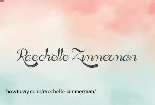 Raechelle Zimmerman