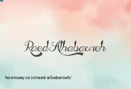 Raed Alhabarneh