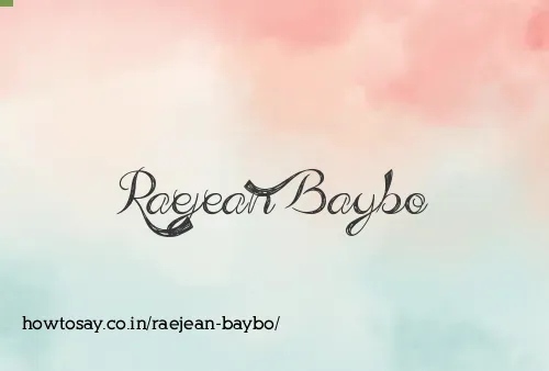 Raejean Baybo