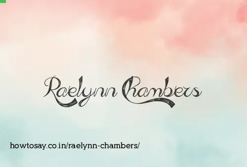 Raelynn Chambers