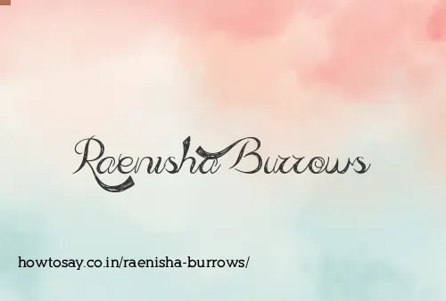 Raenisha Burrows