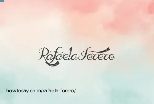 Rafaela Forero