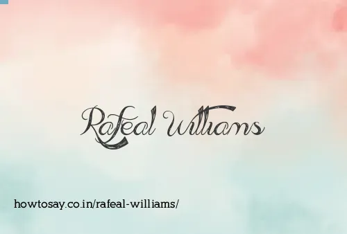 Rafeal Williams