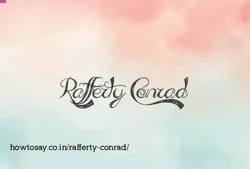 Rafferty Conrad