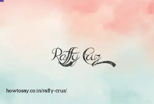 Raffy Cruz