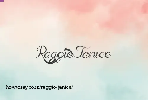 Raggio Janice