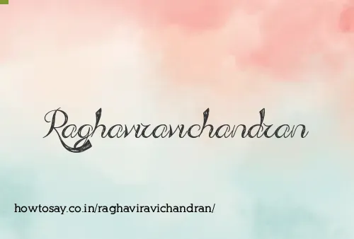 Raghaviravichandran
