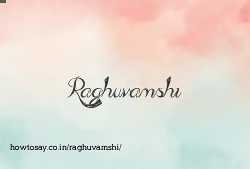 Raghuvamshi