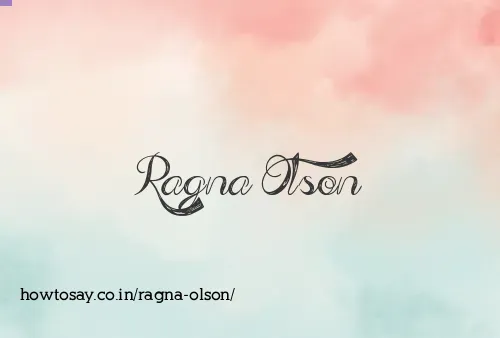 Ragna Olson