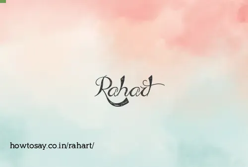 Rahart