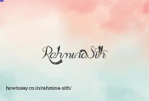 Rahmina Sith