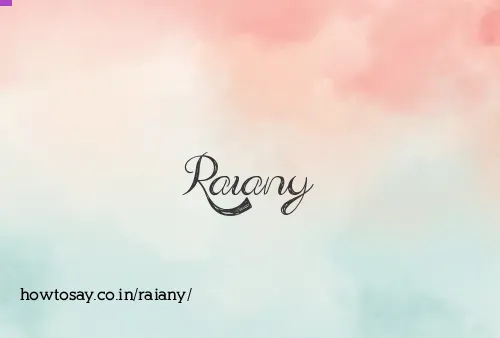 Raiany
