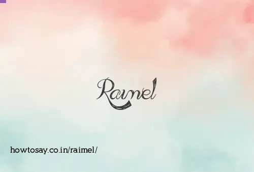 Raimel