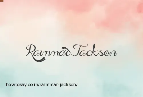 Raimmar Jackson