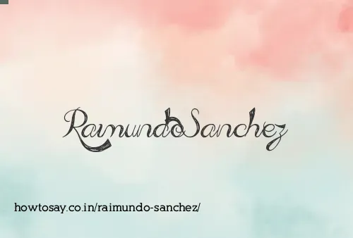 Raimundo Sanchez