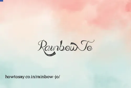 Rainbow Jo
