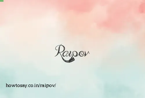 Raipov
