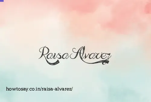 Raisa Alvarez