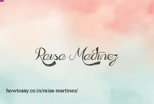 Raisa Martinez