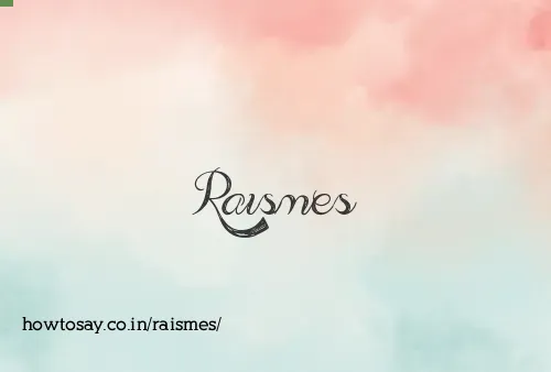 Raismes