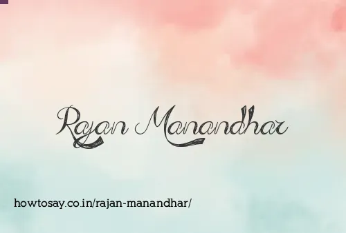 Rajan Manandhar