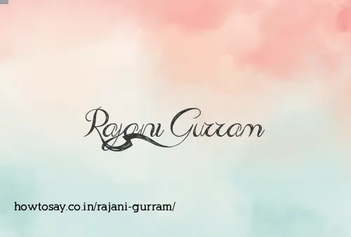 Rajani Gurram